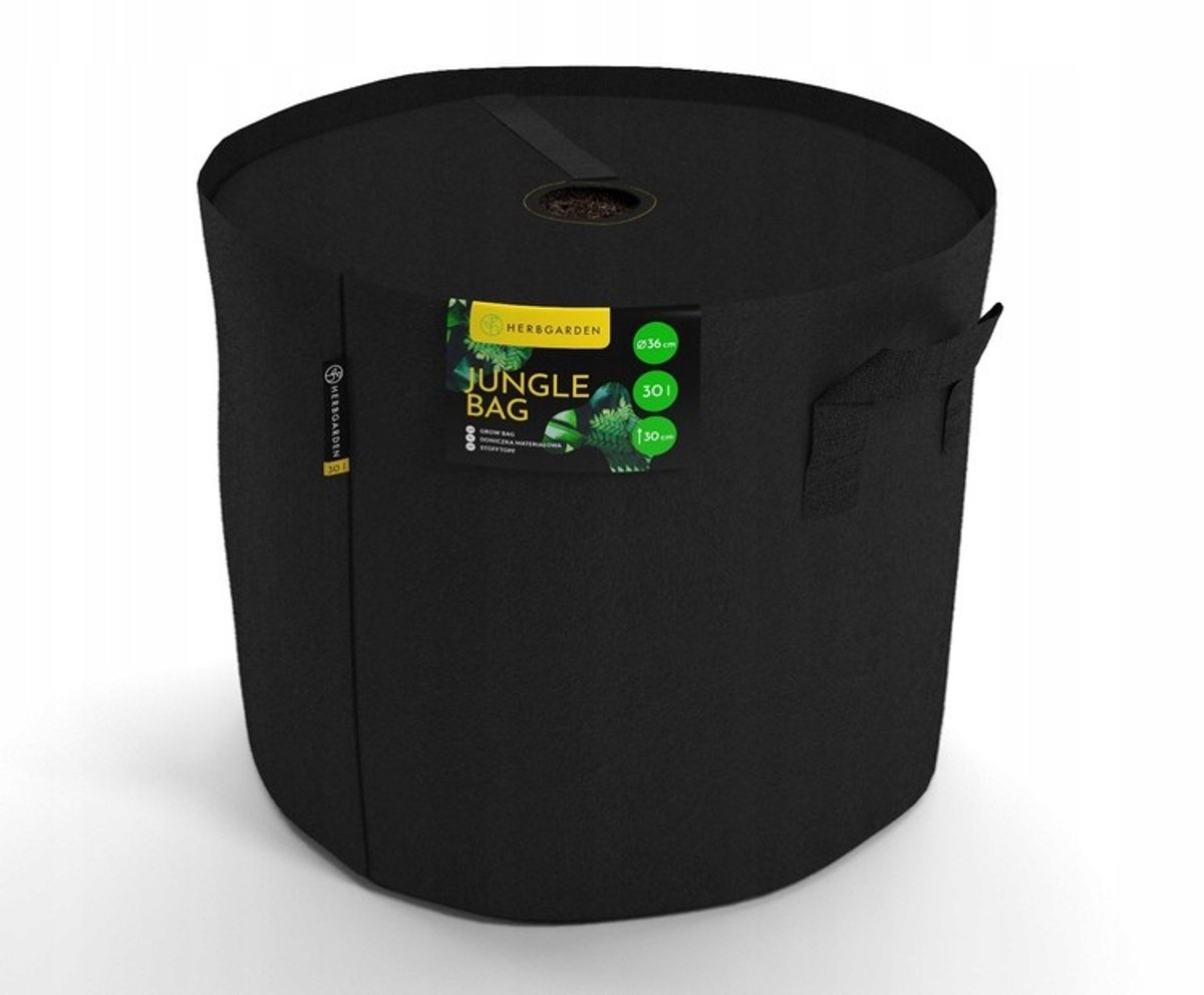 Herbgarden Jungle Tas Ronde Kweekzak 30L - 36x36x30cm