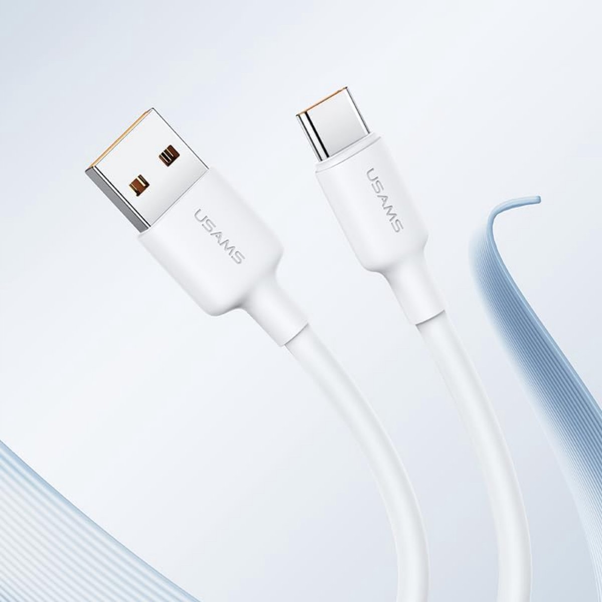 P4Y USB-C Kabel 1m 3A Wit 480Mbps - Snel Laden & Data