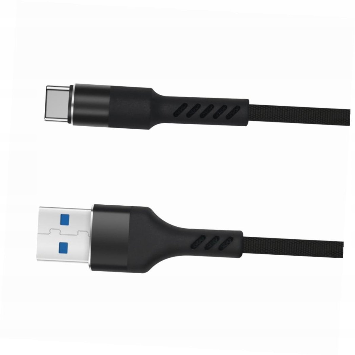 USB-C Kabel 1m Snel Laden Versterkt Wit voor LG K42