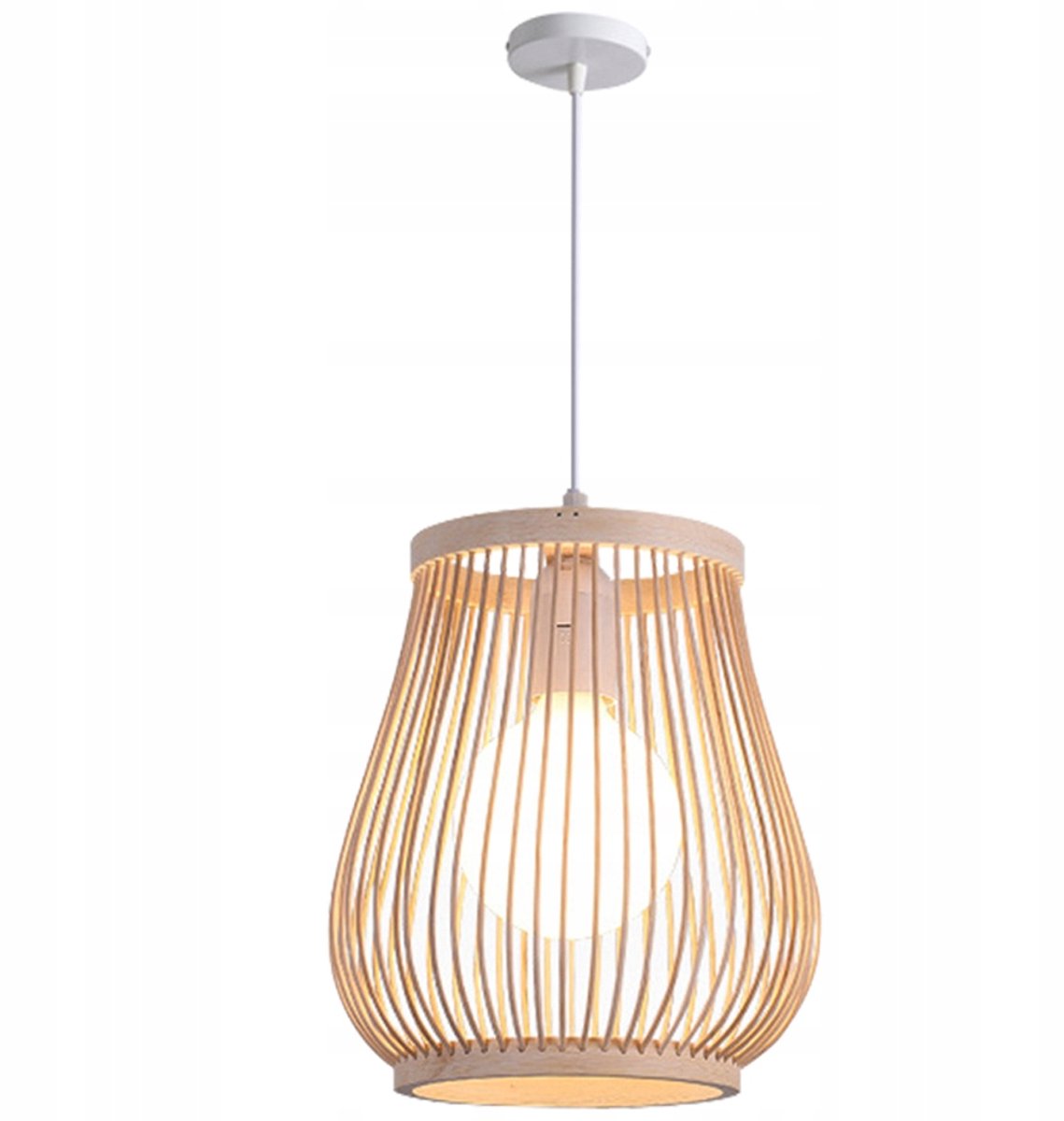 Bamboe Hanglamp E27 Boho Stijl - Natuurlijk en Sfeervol
