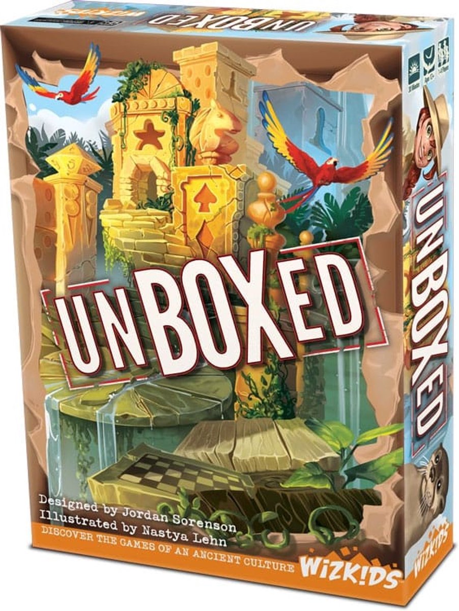 Wizkids Unboxed Strategy Game *English Version* and accessories