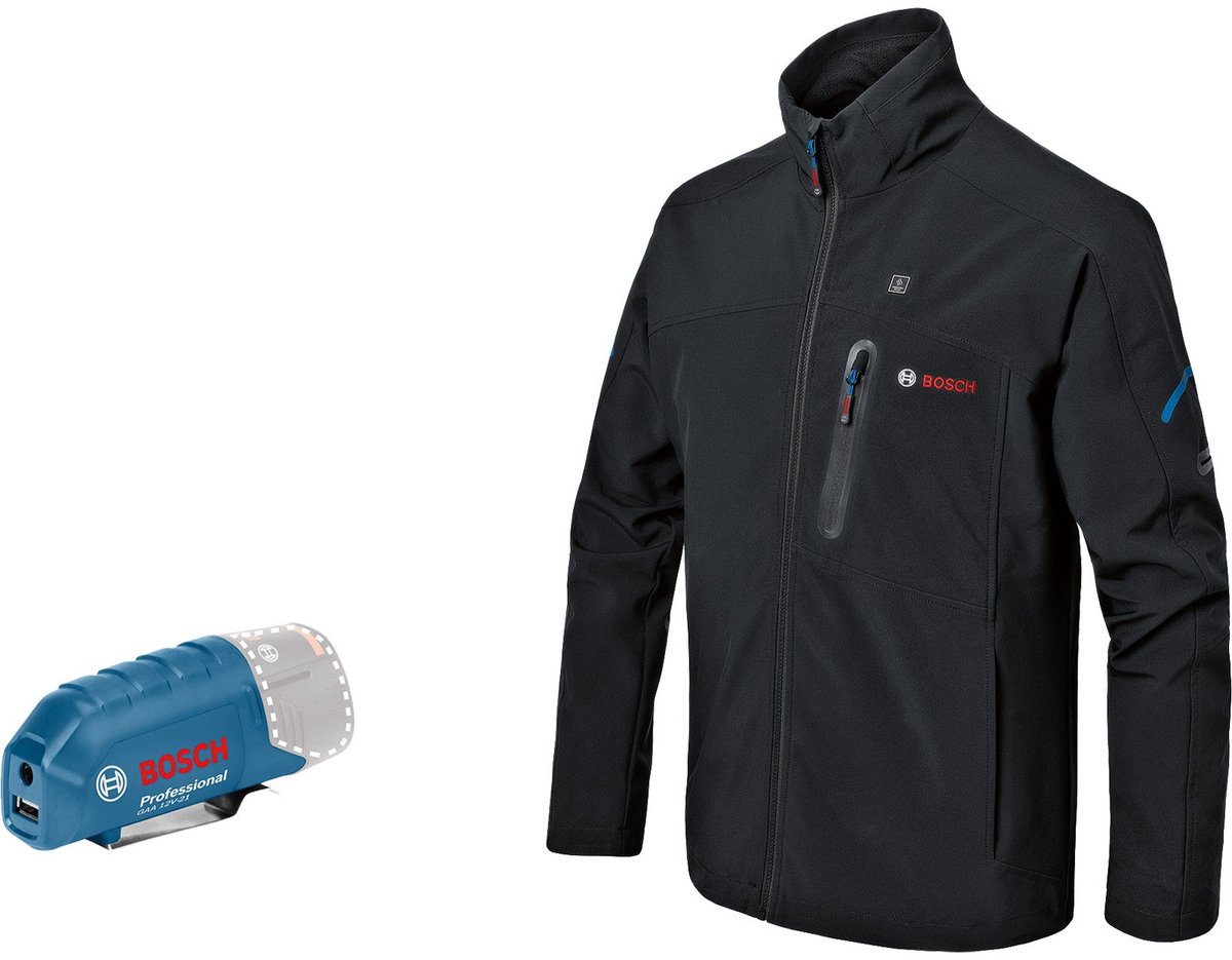 Bosch - Verwarmde Kleding - GHJ 12+18V XA: Batterij adapter - GAA 12V-21 Professional