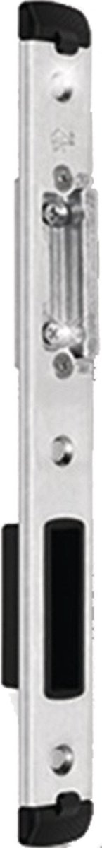 FUHR Sluitdeel grendel/bout U-stang 29x6,5mm links verzilverd - R...