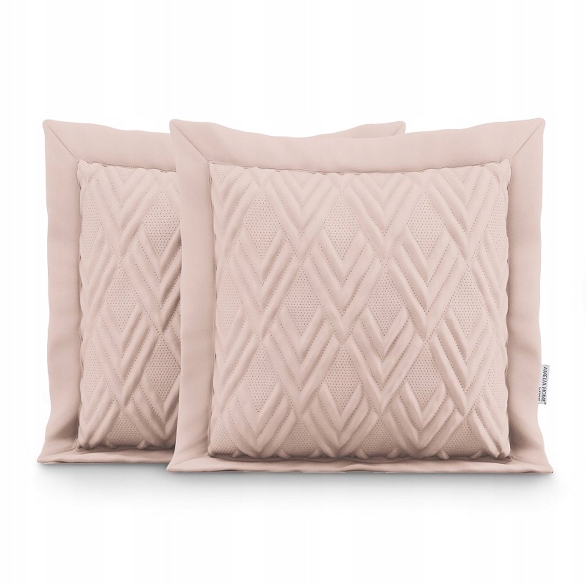 Decoratieve Kussenslopen Set 45x45cm Roze - Stijlvolle Woonkameraccessoires