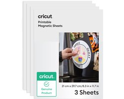 Cricut™ Printbare Magneetvellen A4 - 21 x 29.7 cm – 3 vellen