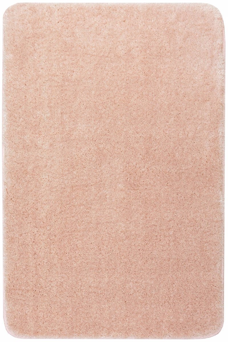Badkamermat Malmo Poederroze Shaggy Antislip 60x100 cm