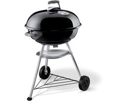 Weber Compact Kettle Houtskoolbarbecue - � 57 cm - Zwart