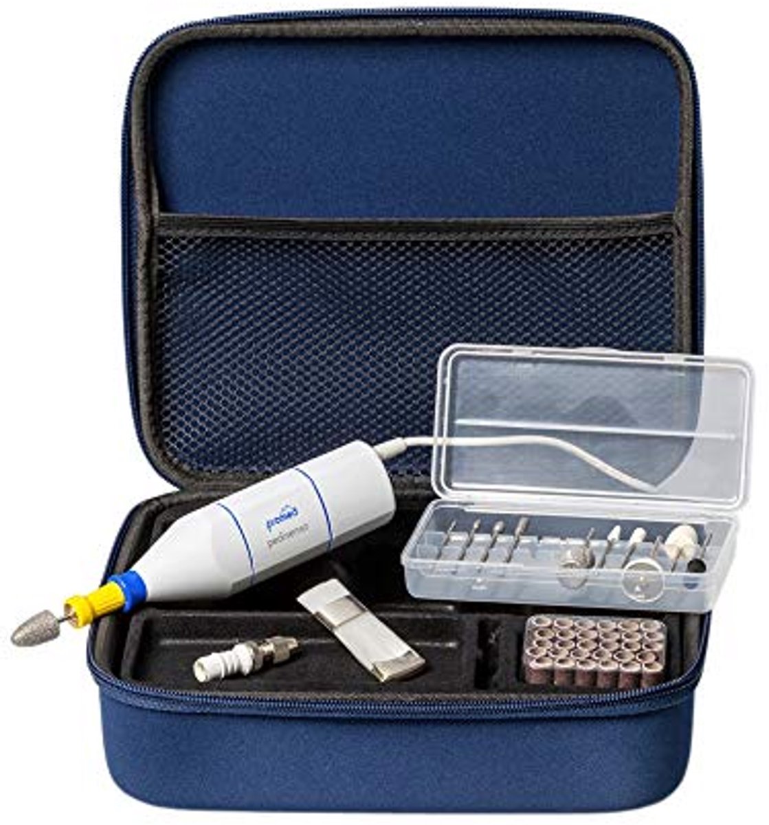 Geavanceerde elektrisch manicure en pedicure set met 44 accessoires en opbergtas