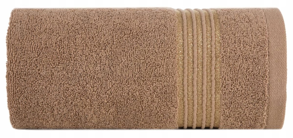 Luxe Katoenen Handdoek Bruin 30x50 cm - Zacht & Absorberend