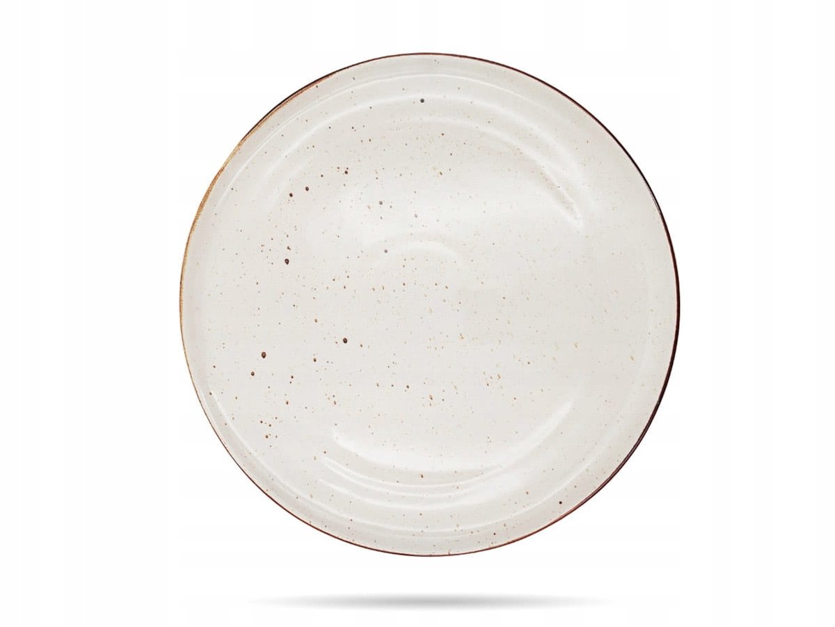 Rustieke Pizzaborden 33 cm - Kera Ceramika, Crème