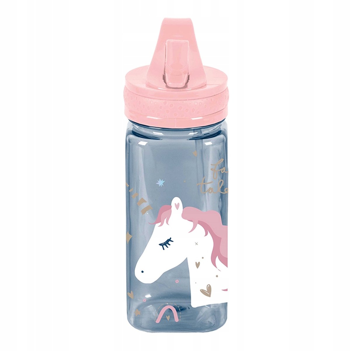 Paso Drinkfles Eenhoorn Tritan 500ml - Ideaal voor school en sport