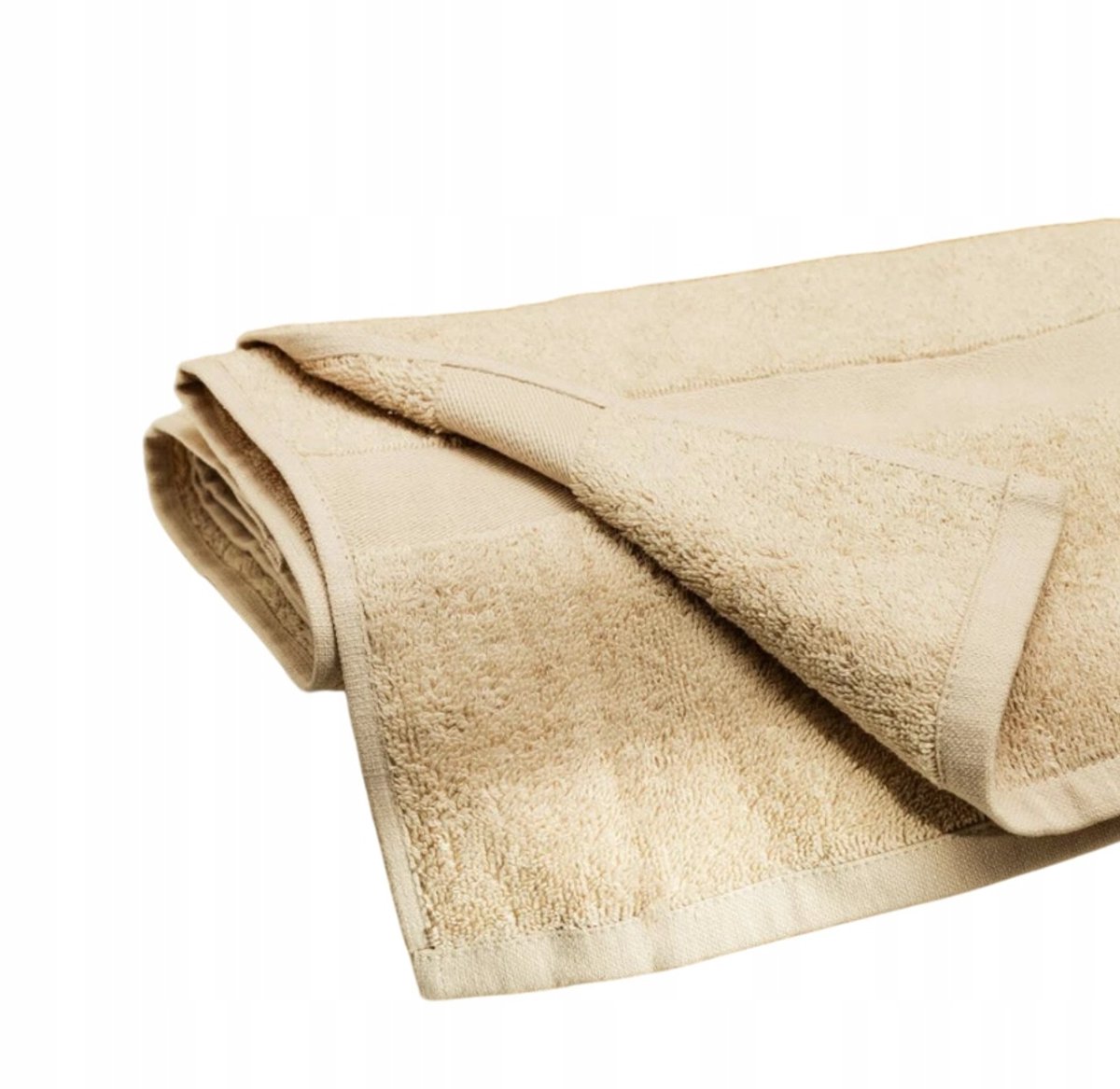 HOMLA - Handdoek - Beige Katoen - 70x130 cm