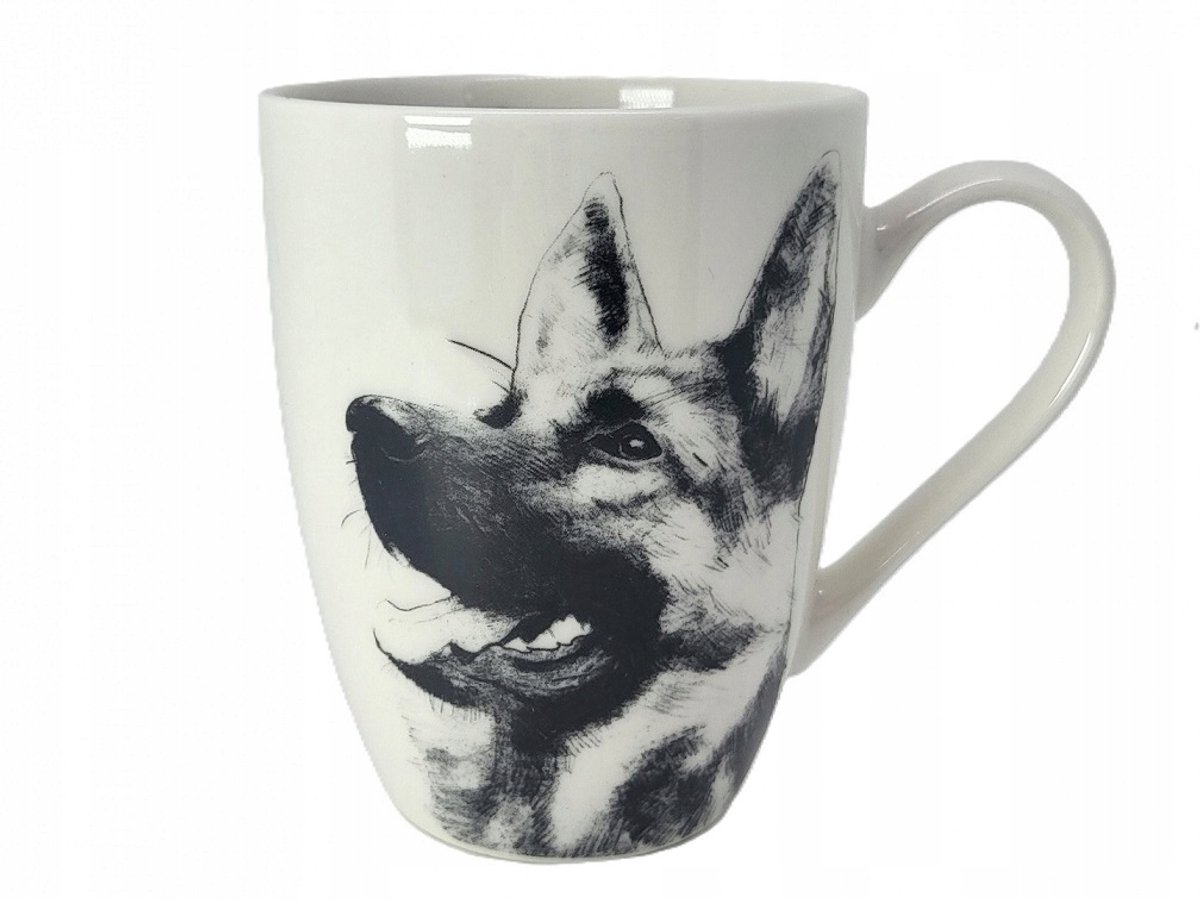 Porseleinen Mok Duitse Herder 350 ml - Elegante cadeau