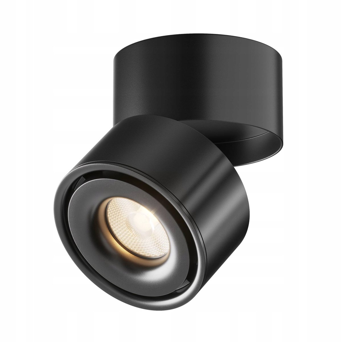 Mayton Yin Plafondlamp Zwart - Dimbaar LED 15W 700lm 3000K