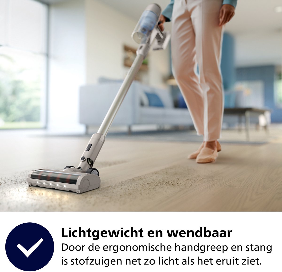 Philips Steelstofzuiger Draadloos met Zuigmond - afbeelding 3