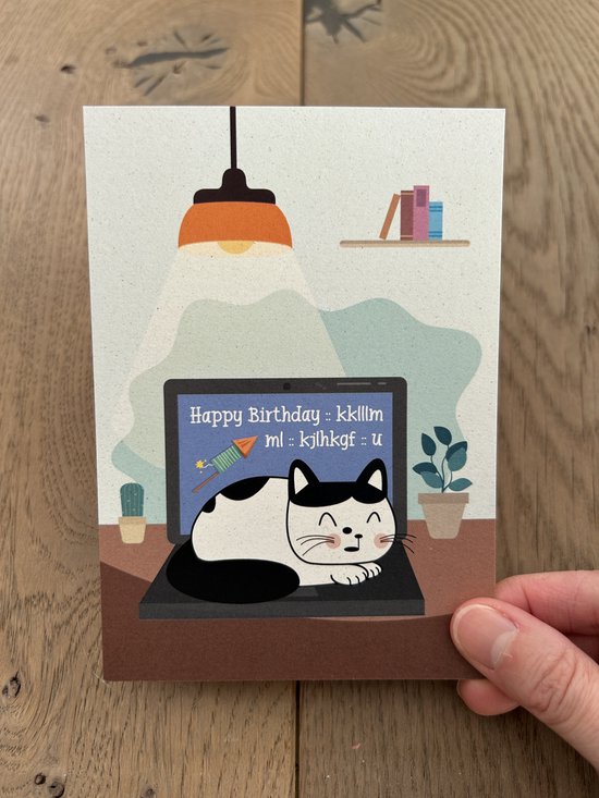 Cartes d'anniversaire sarcastiques avec des chats (10 pièces) avec enveloppe