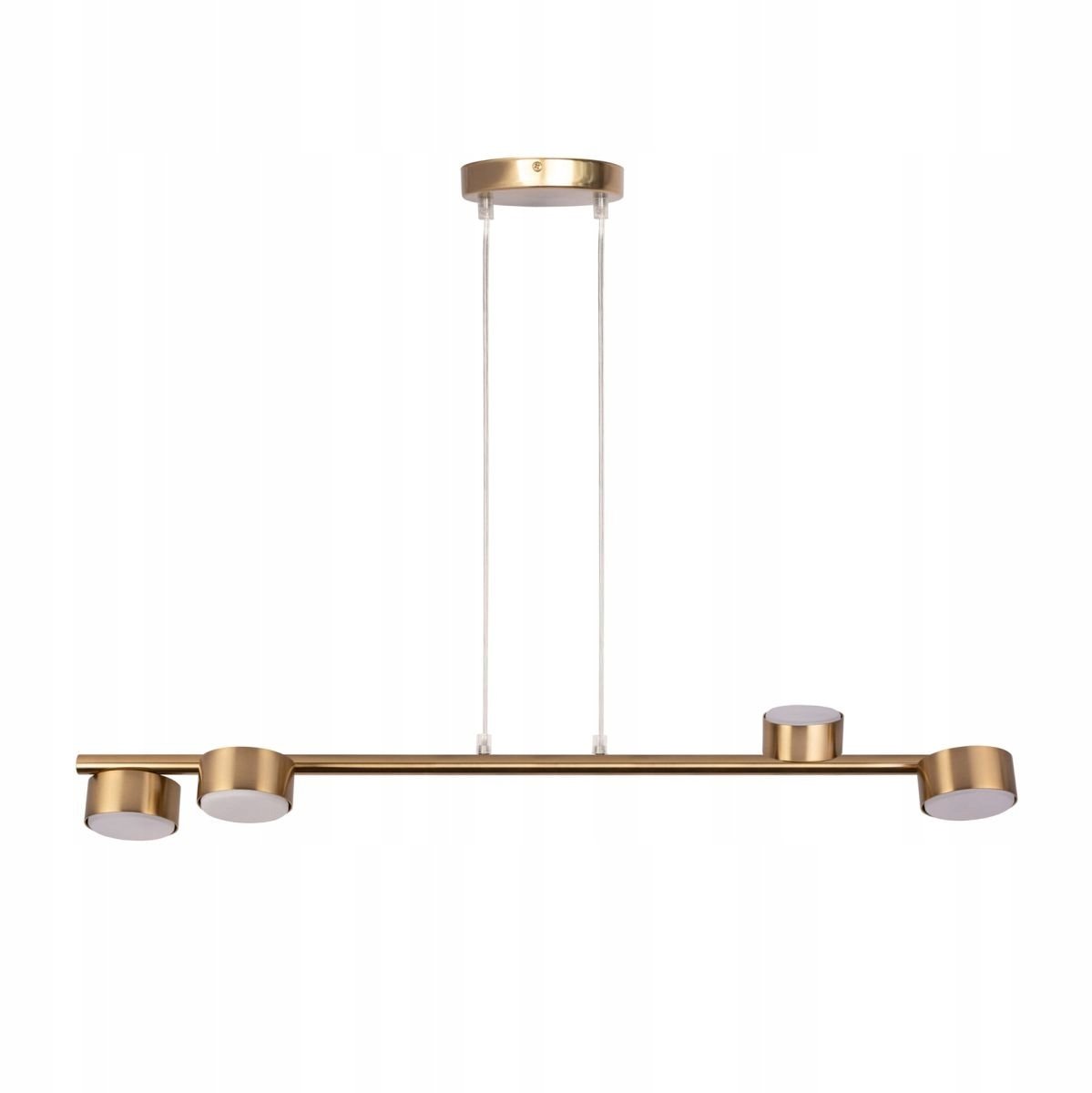 PUNTO 4 Goud Geborstelde Hanglamp Spot op Rail Sigma Lighting