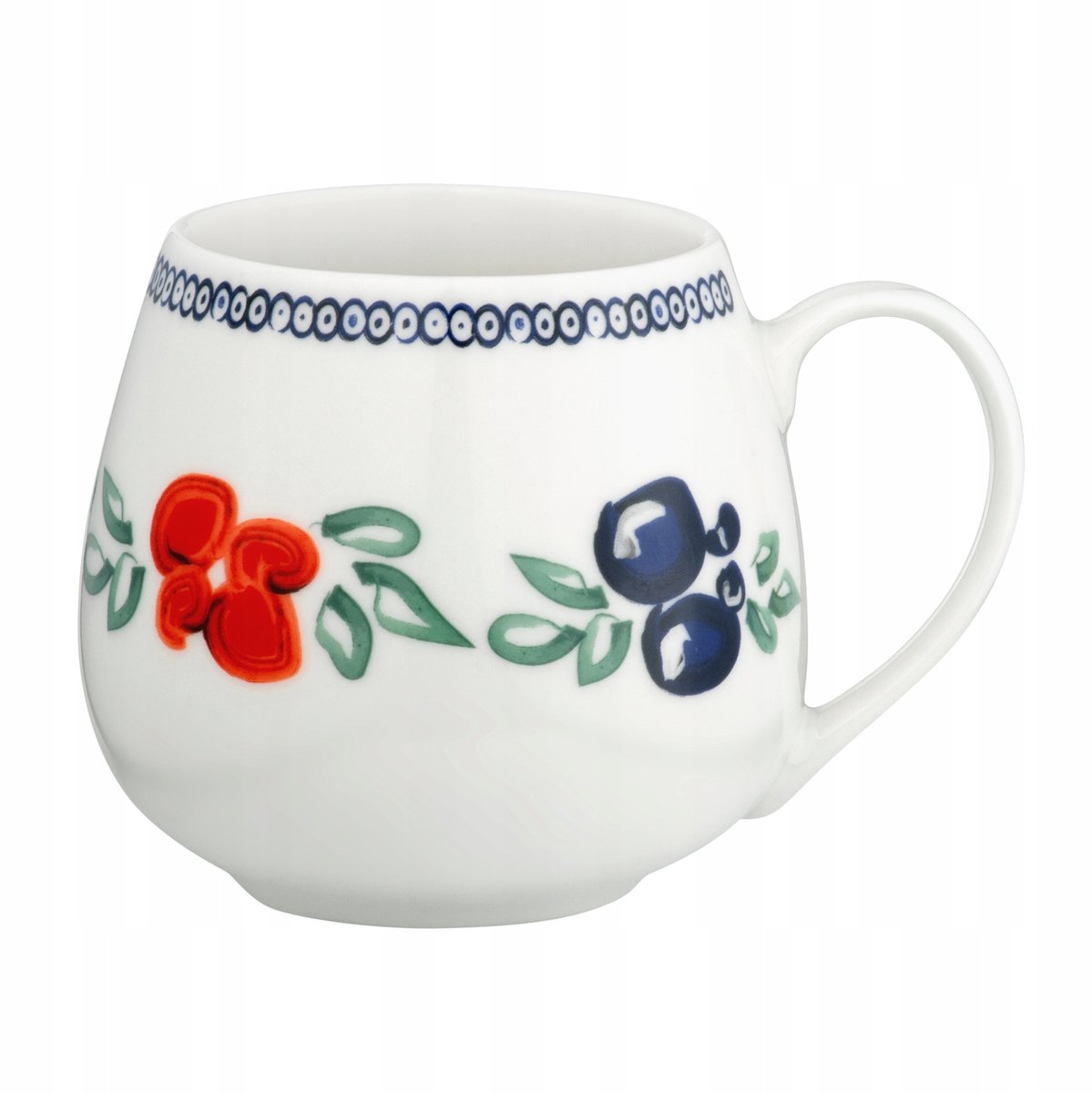 Ambition Kalina Porseleinen Mok 380ml - Traditioneel Bloemendessin