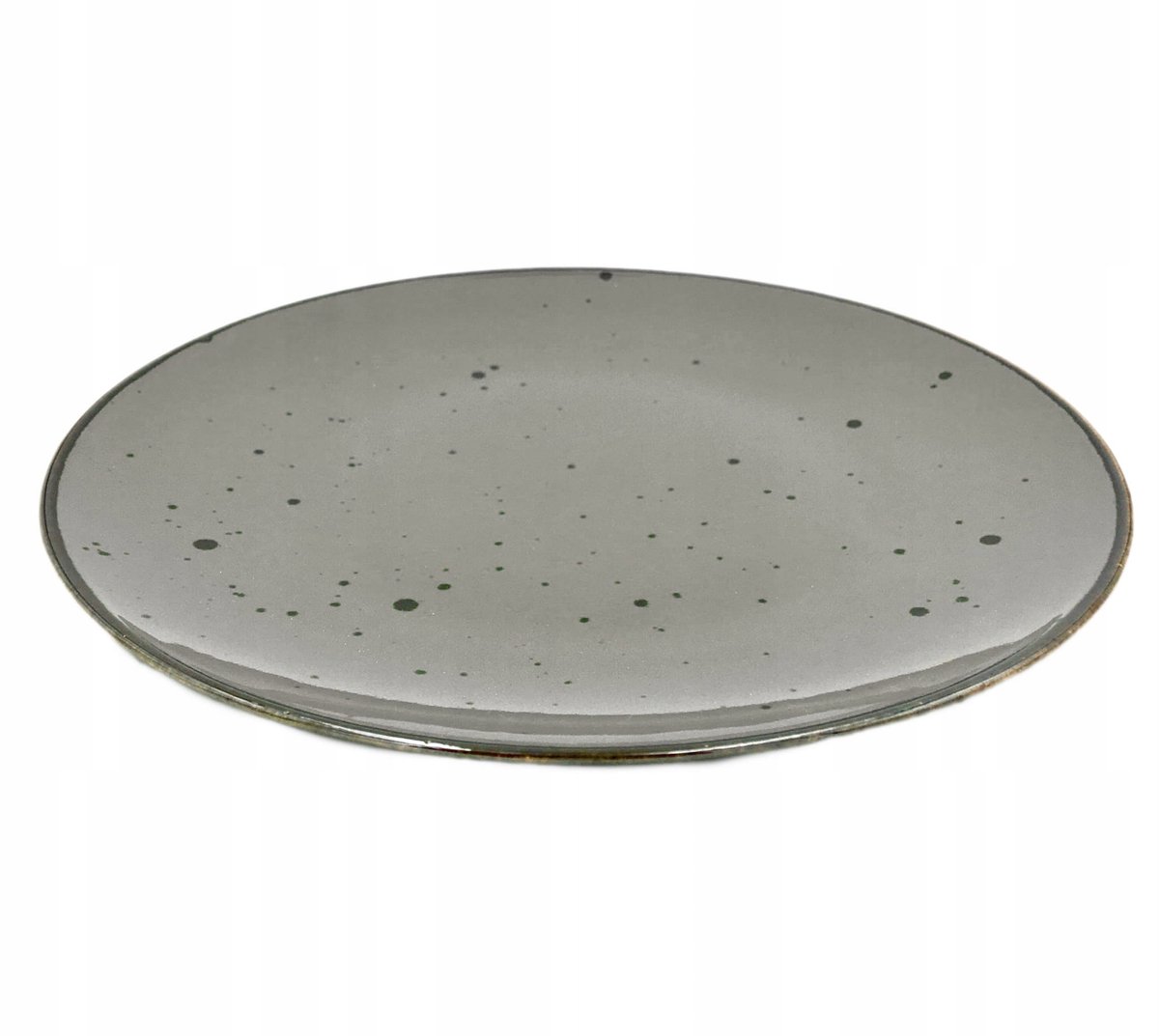 Bogucice Alumina Cottage Grey Plat Bord 28 cm - Duurzaam Porselein