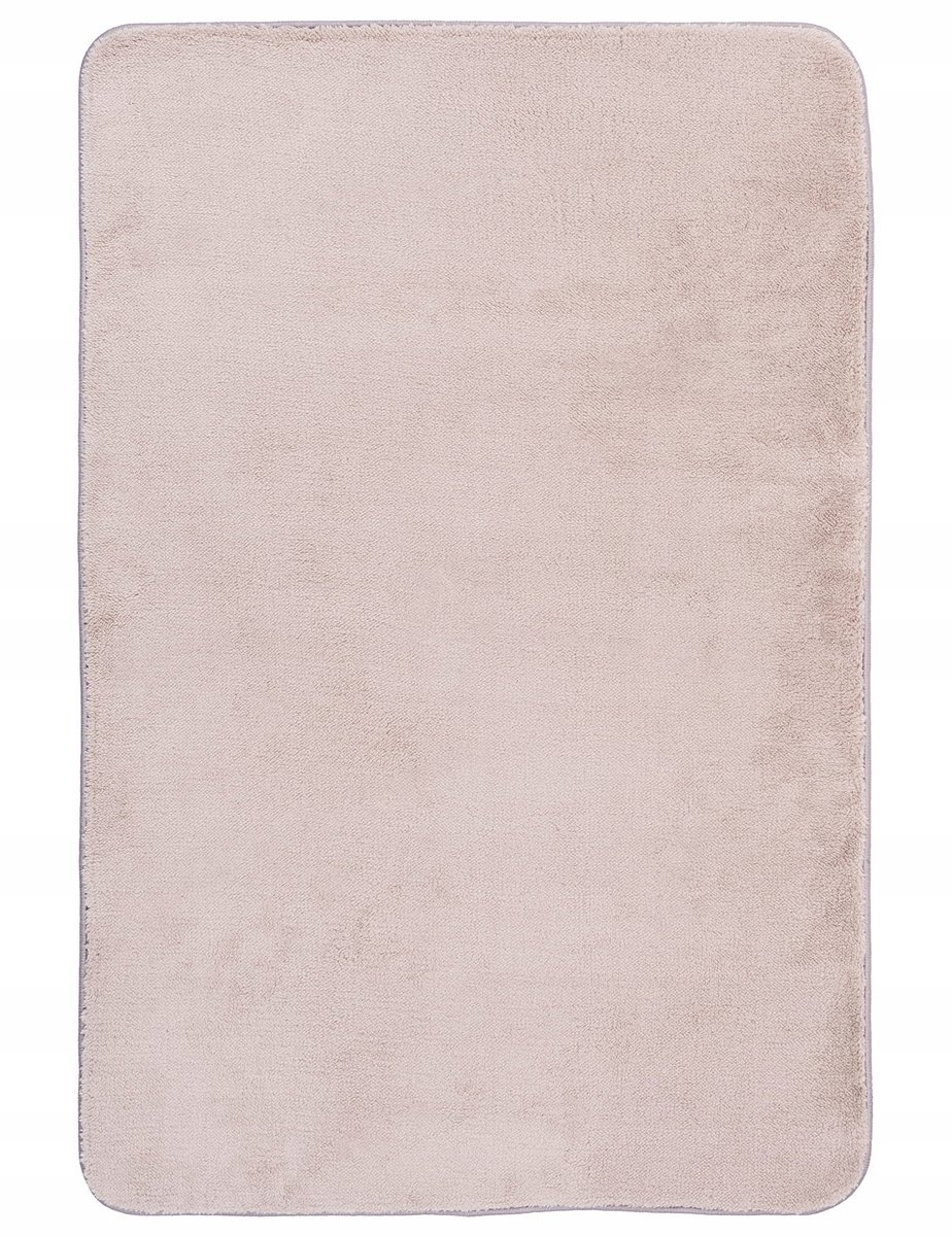 Zachte Beige Badmat 60x90cm - Wasbaar & Comfortabel