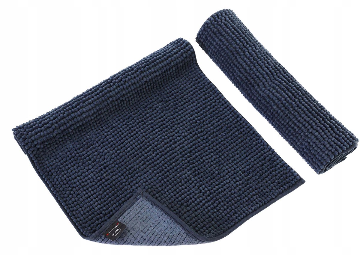 Sneldrogende Badmat Glanzend 60x90 cm - Zacht & Antislip