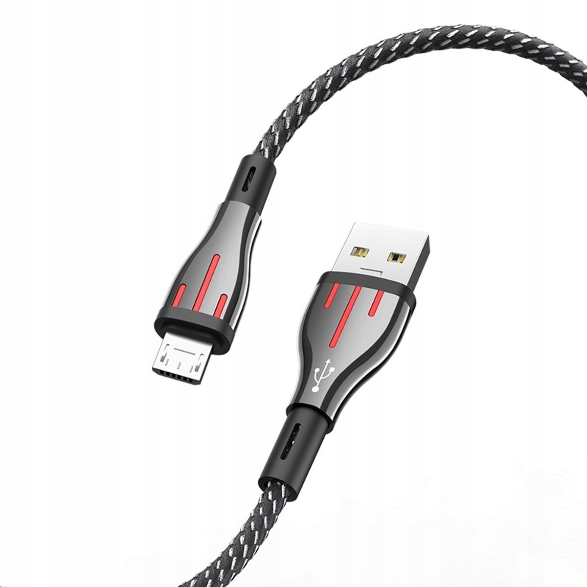 Botops of Mics USB-kabel USB 2.4 A 1,2m Dirt of the Police Open - Durza