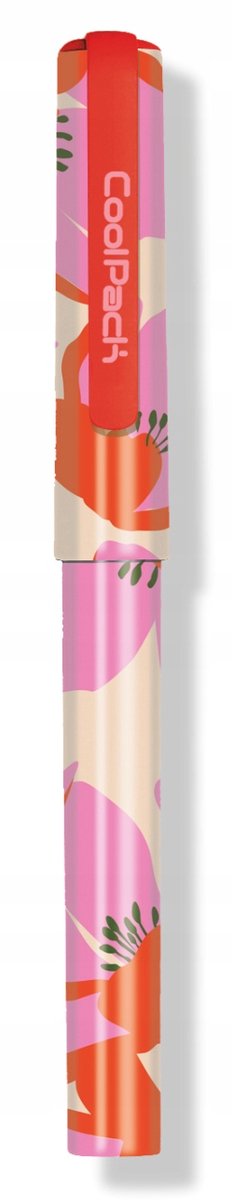 CoolPack Flores Rosa Gelpen 0.7mm - Blauw met Bloemendessin