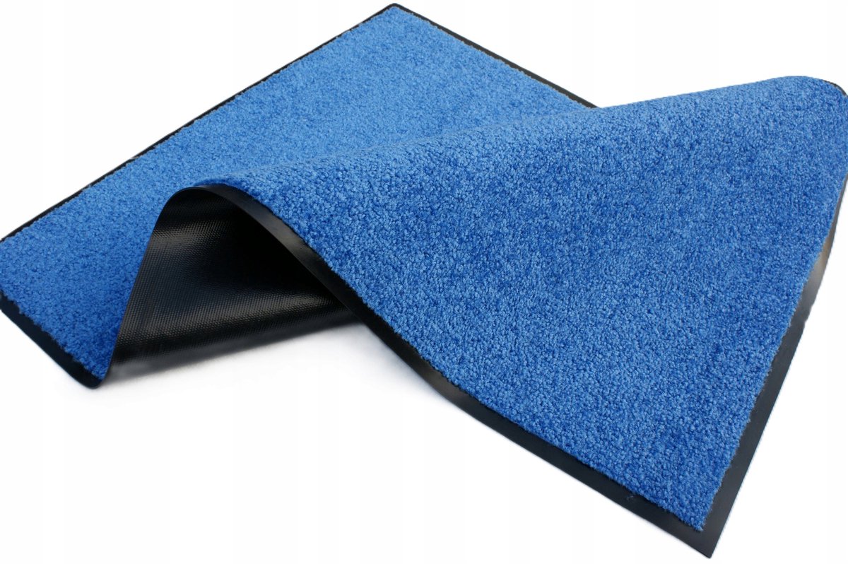 Hanse Home Blauwe Deurmat 60x90 cm - Antislip & Wasbaar