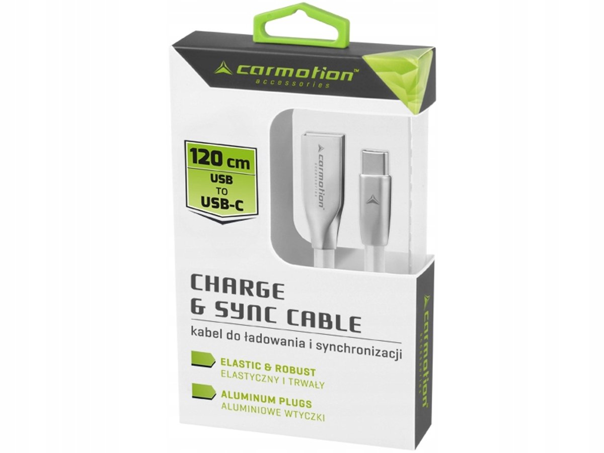 USB-C Oplaad- en Synchronisatiekabel, 120 cm