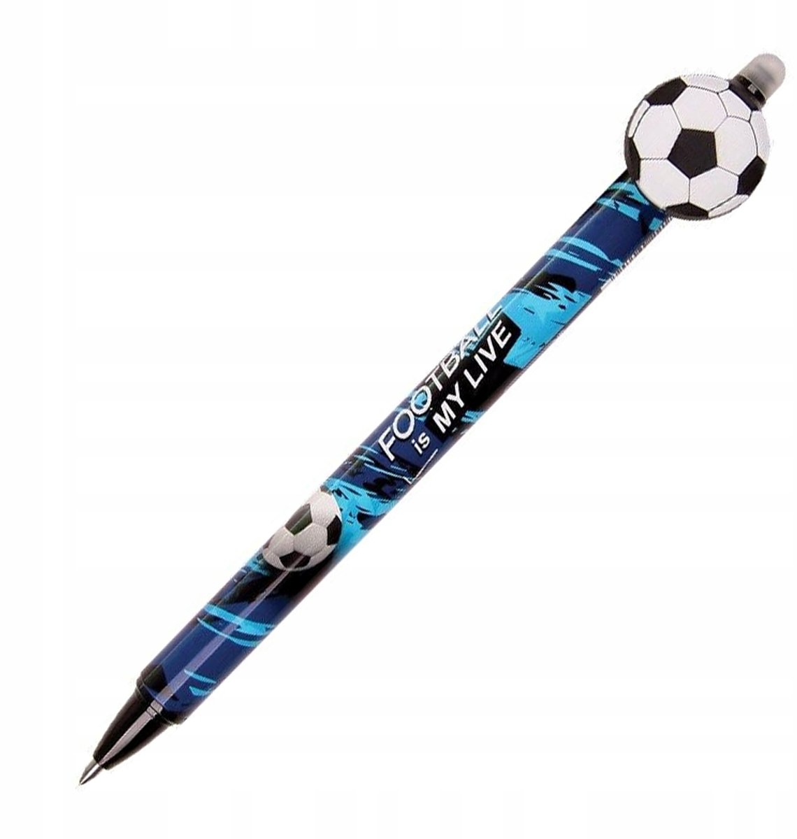 Cresco Automatische Pen Blauw - Uitwisbaar, Ideaal voor School & Kantoor