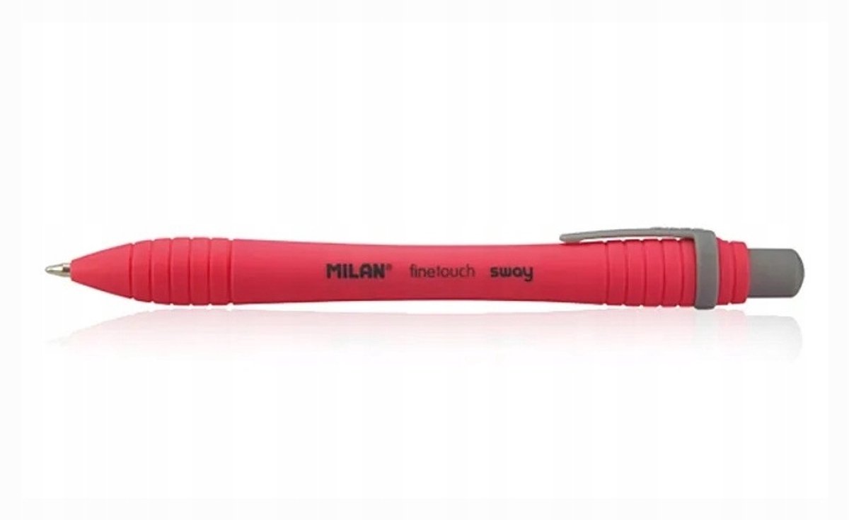 Milan Finetouch Sway Rode Balpen 0,7mm - Ergonomisch & Stijlvol