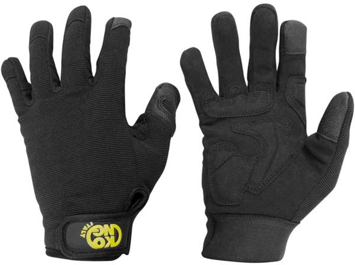 Kong Italy Skin Handschoenen Zwart L Man