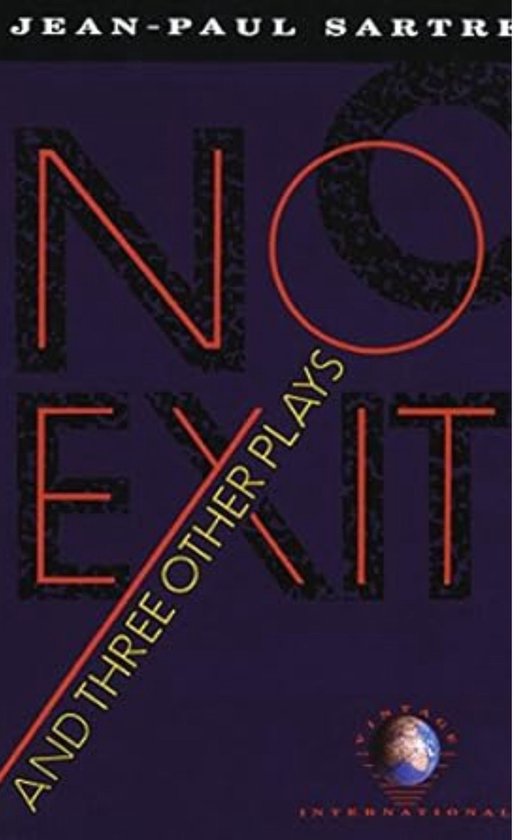 No Exit and Three Other Plays - cover