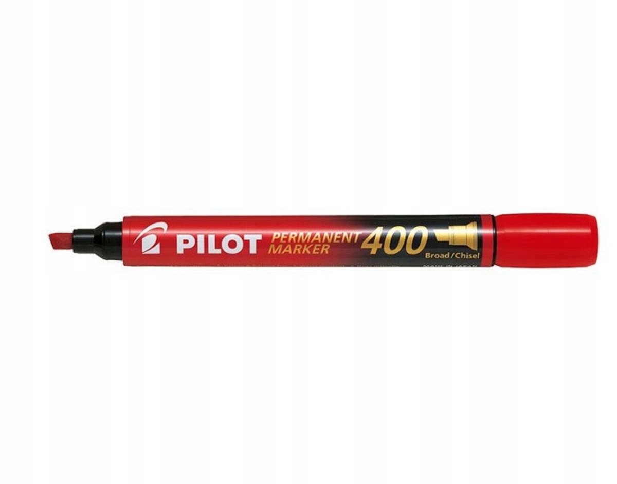 Pilot Permanente Marker Rood - Dik & Duurzaam