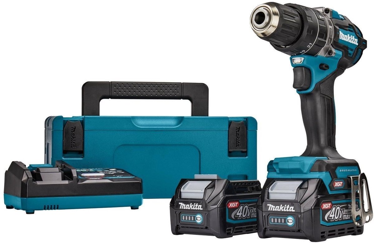 Makita HP002GD201 Accu klop-/schroefboormachine XGT 40V Max 2.5Ah in Mbox – foto 8