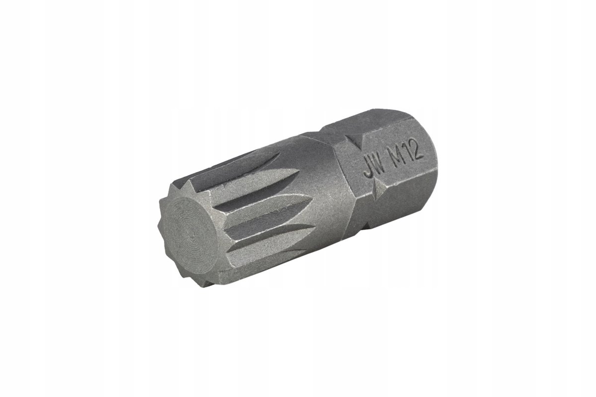 Jonnesway Spline Bit M12 x 30mm 10mm aandrijving