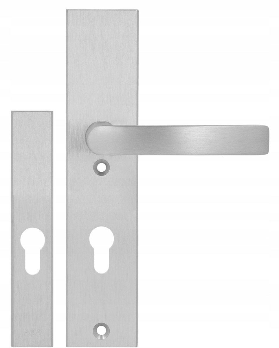 AXA Solo Gaja Deurkruk RVS 72mm - Aluminium