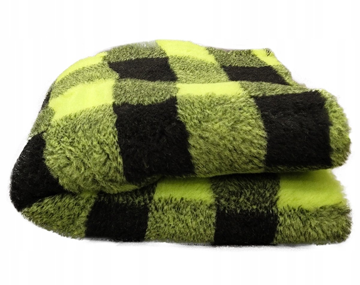 Buba Anti-slip Dry Bed Hondenmat Limonengroen-zwart 150x100cm