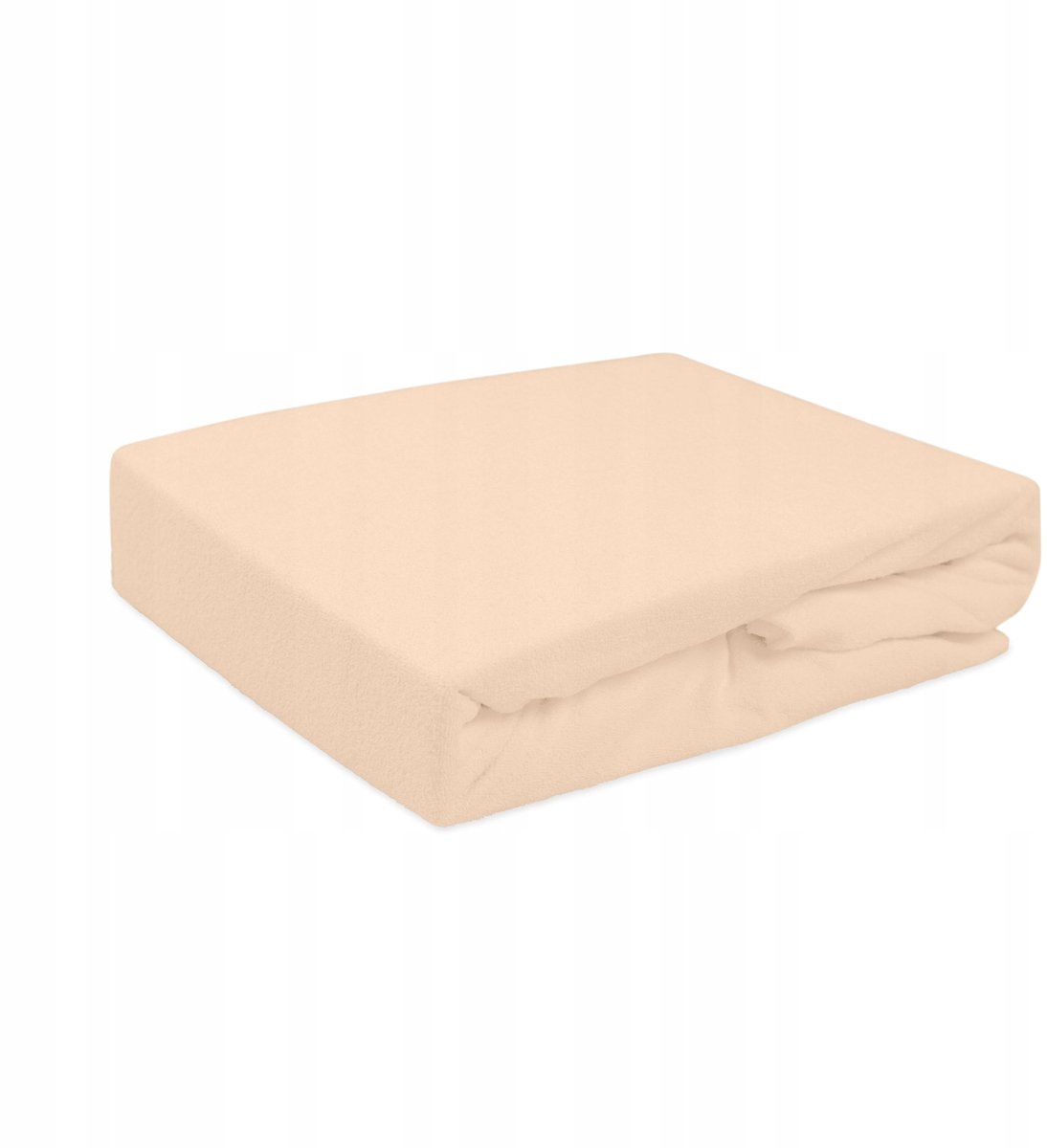 Hoeslaken Badstof 200x220cm - Oudroze
