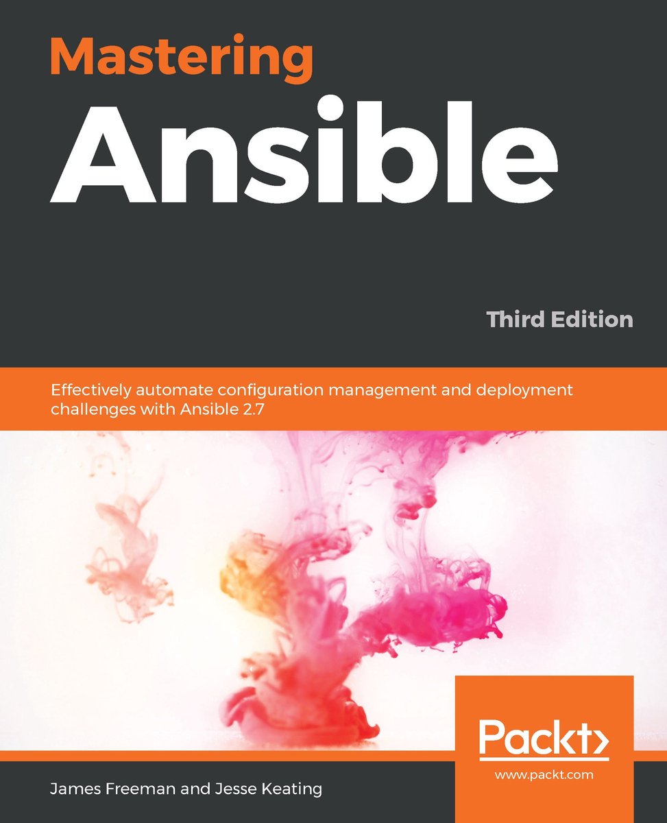 Omslag van Mastering Ansible