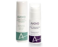 Avoyd Pigmentatiepakket man - Set van 2 producten - Avoyd Double Delight 90ml + Avoyd Immaculate Man 50ml - Voorkomt ingegroeide haartjes, scheerirritatie, scheerbultjes & pigmentatie