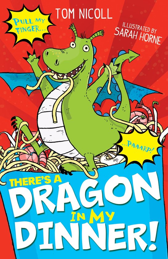 There's a Dragon in my Dinner! - cover