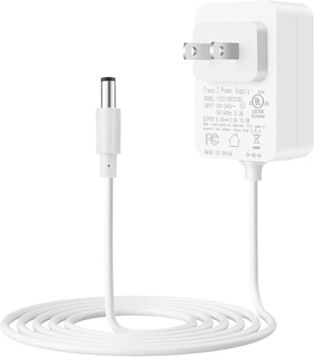 Image of 5V 2A Babyschommel Oplader 1,8 m - Compatibel met Diverse Babyschommel Modellen