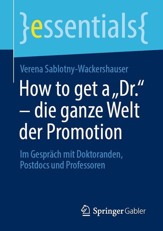 Business and Economics (German Language) - How to get a „D ... - cover