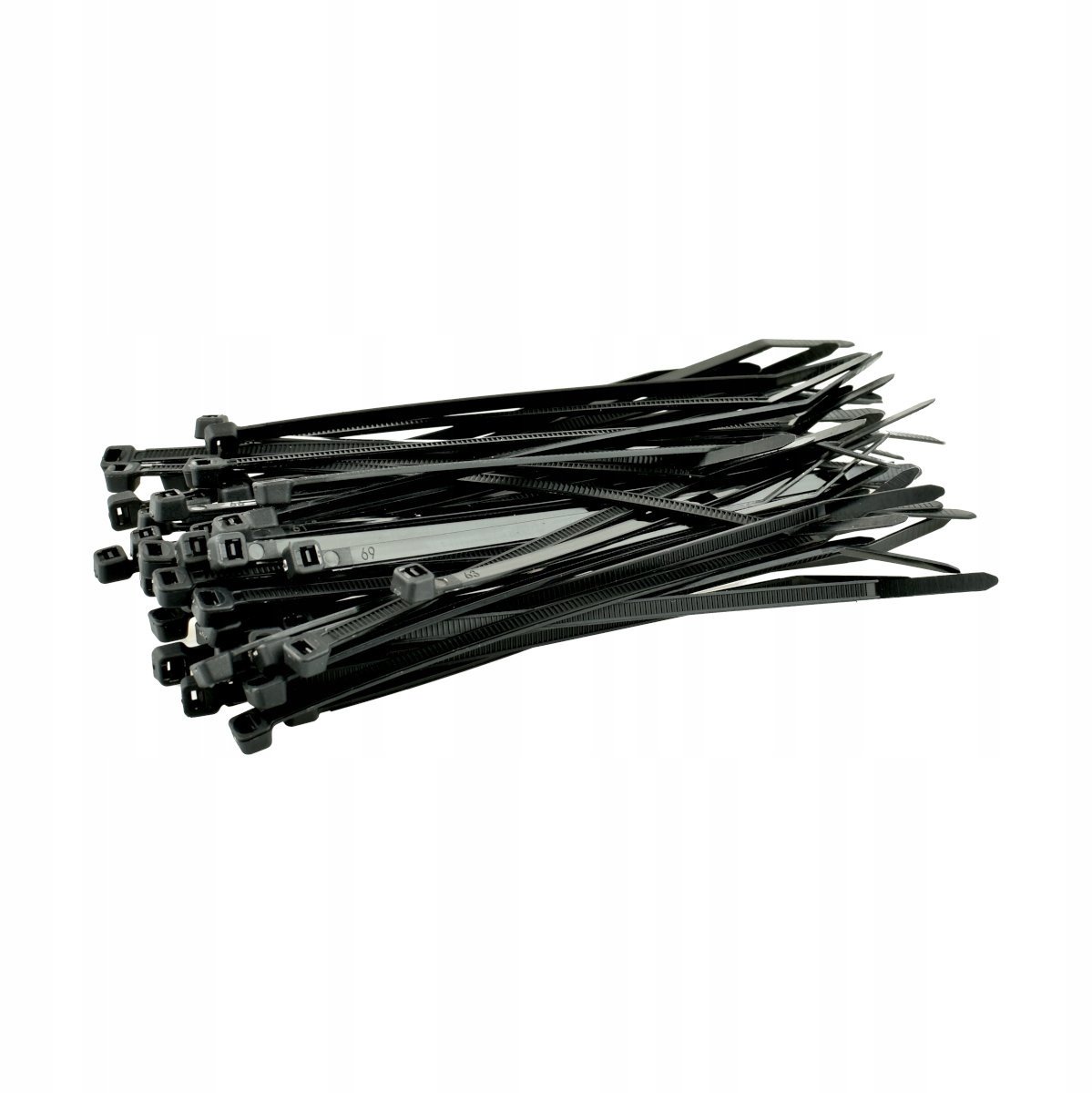Zwarte Kabelbinders 8x370mm - 100 Stuks