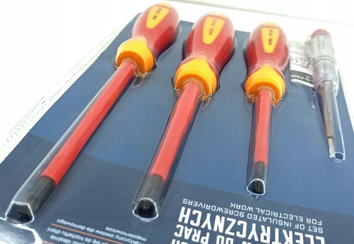 Geïsoleerde Schroevendraaierset voor Elektrisch Werk
