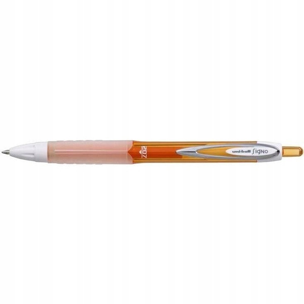 UNI UMN-207C Gelpen - Oranje met zwarte inkt, 0.7mm