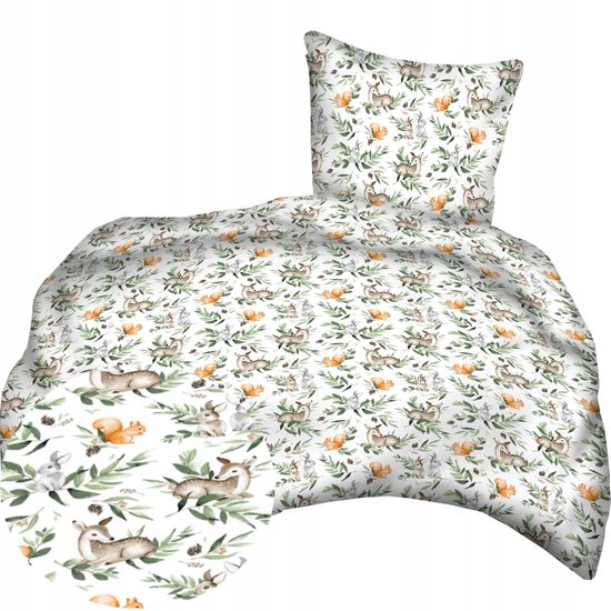 Klaus Herding GmbH Mermaid bed linen, pillowcase approx. 65 x 100 cm, duvet cover approx. 160 x 210 cm, with smooth-running zip, 100% cotton, renforcé