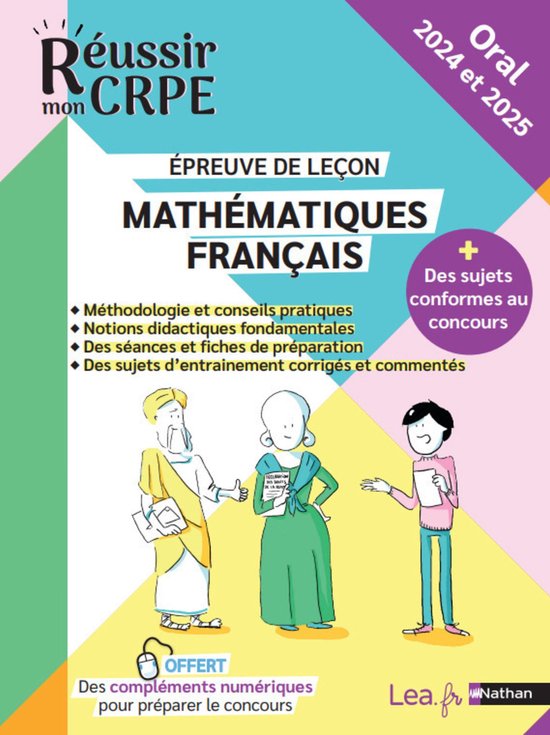 Réussir CRPE - Ebook - Réussir mon CRPE oral 2024 et 2025  ... - cover