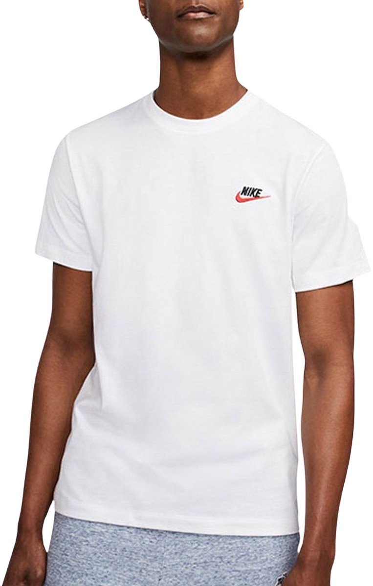 Nike Sportswear Club Heren T-Shirt Zwart
